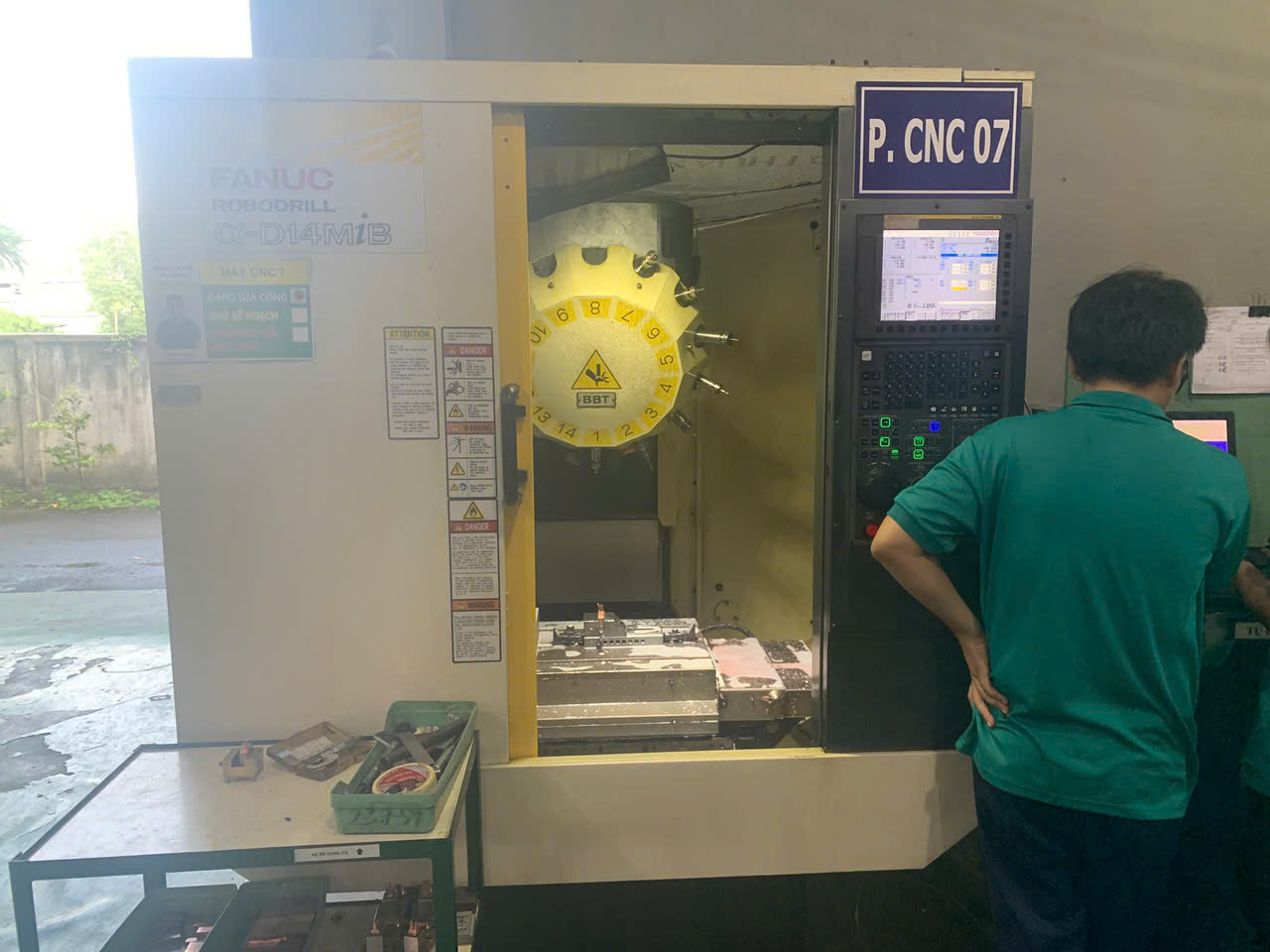 CNC drilling machine